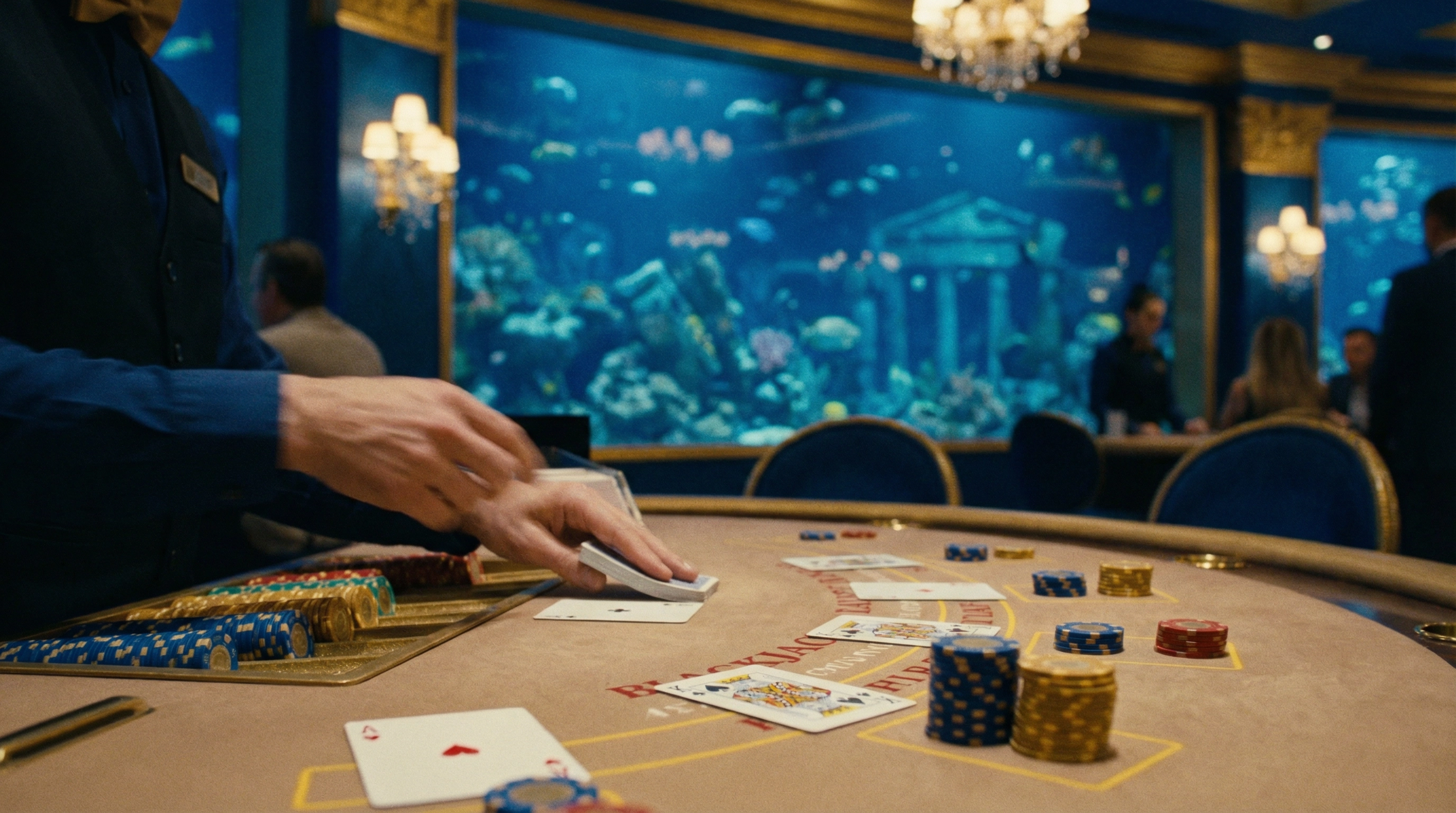 Dealer de Blackjack Ao Vivo